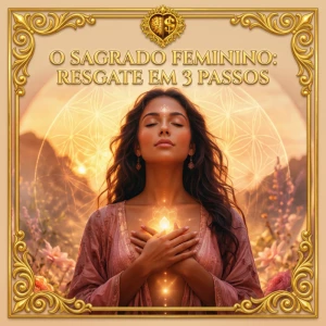 Sagrado Feminino: Resgate em 03 passos