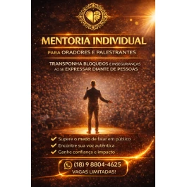Mentoria Individual para Oradores e Palestrantes