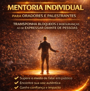 Imagem Mentoria Individual para Oradores e Palestrantes